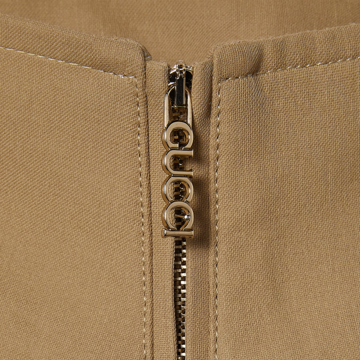 Acetate Gabardine bomber jacket