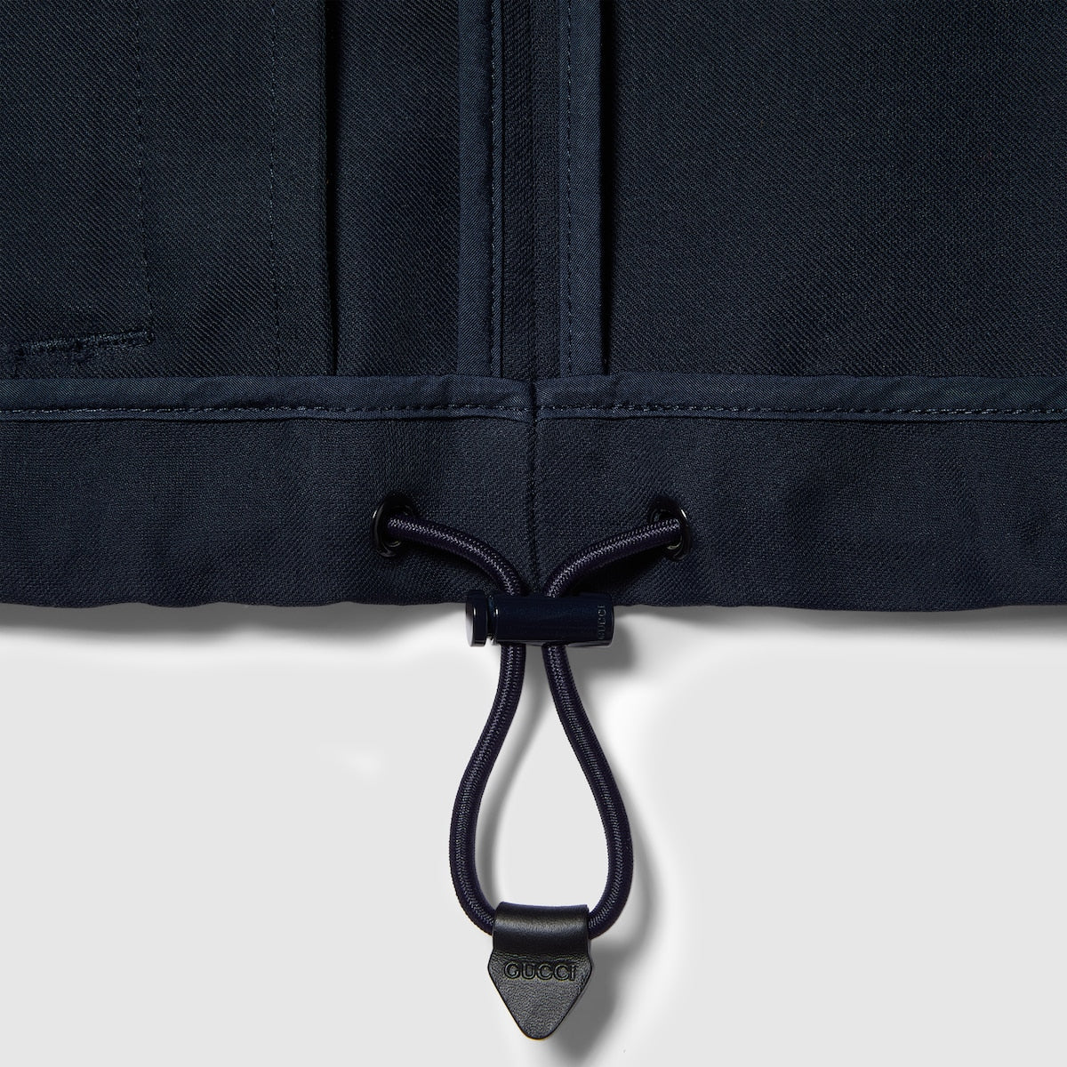 Acetate Gabardine bomber jacket