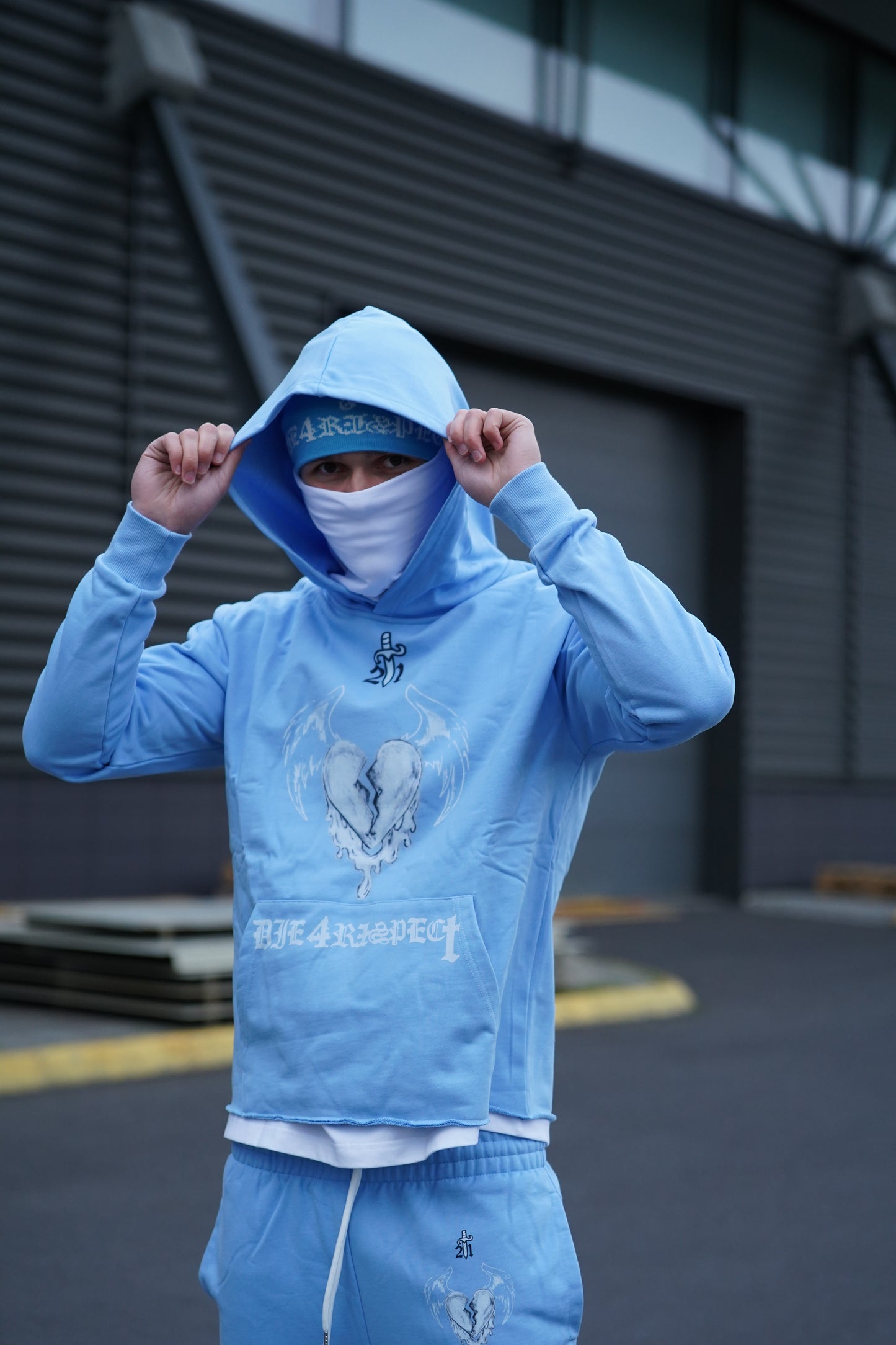 D4R Tracksuit customised removable mask + free Beanie