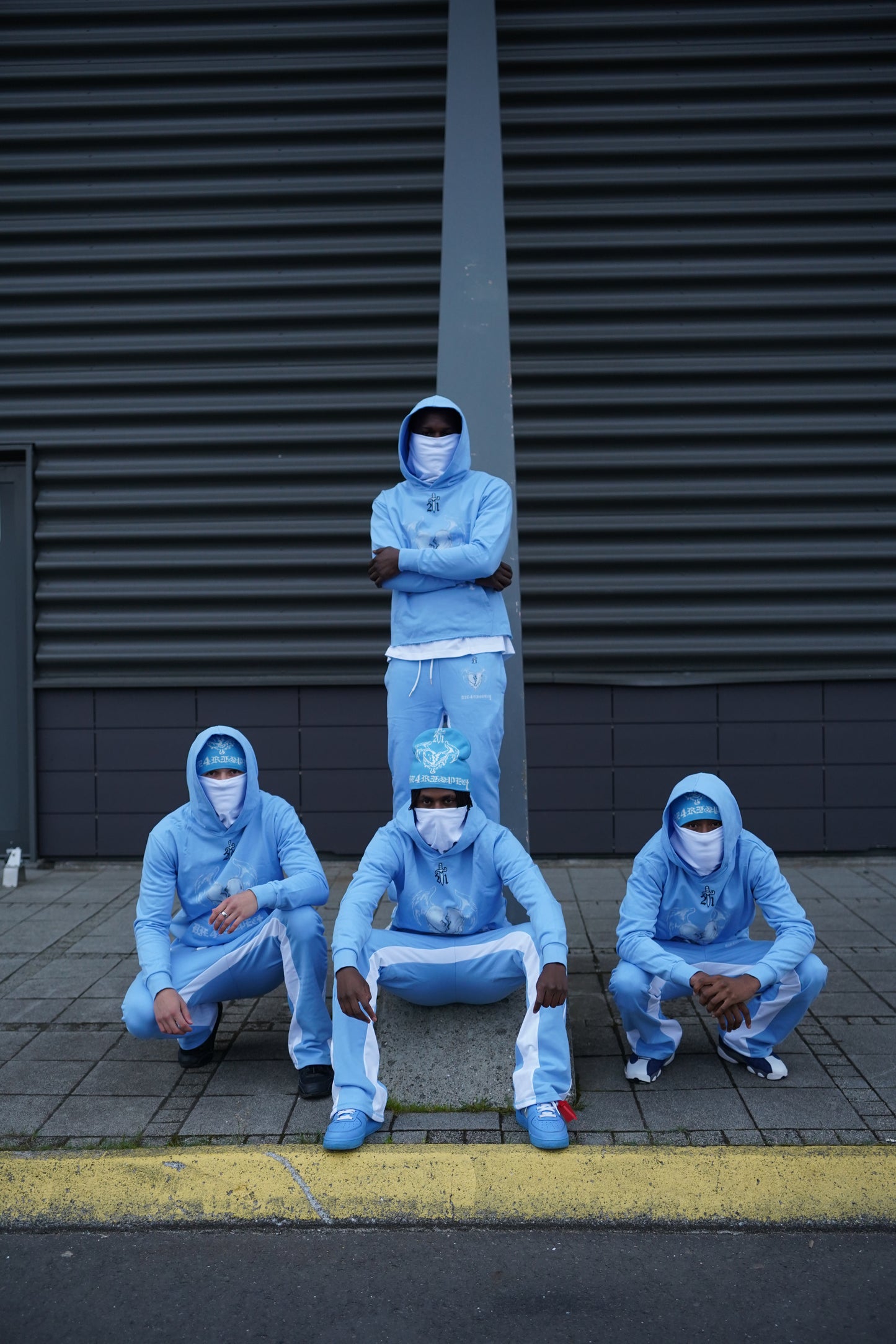 D4R Tracksuit customised removable mask + free Beanie