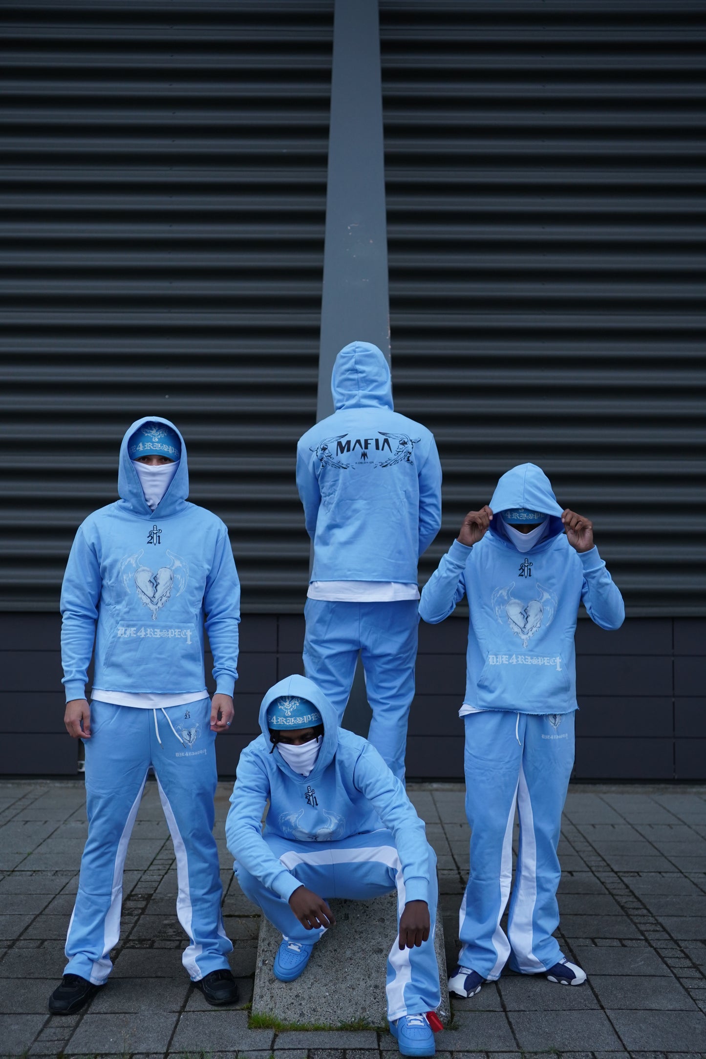 D4R Tracksuit customised removable mask + free Beanie