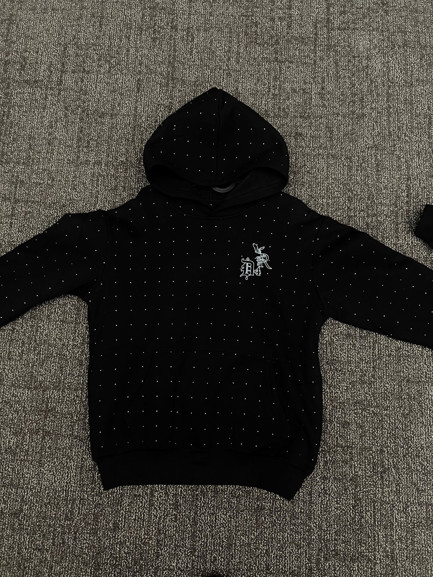 *Rhinestone Hoodie