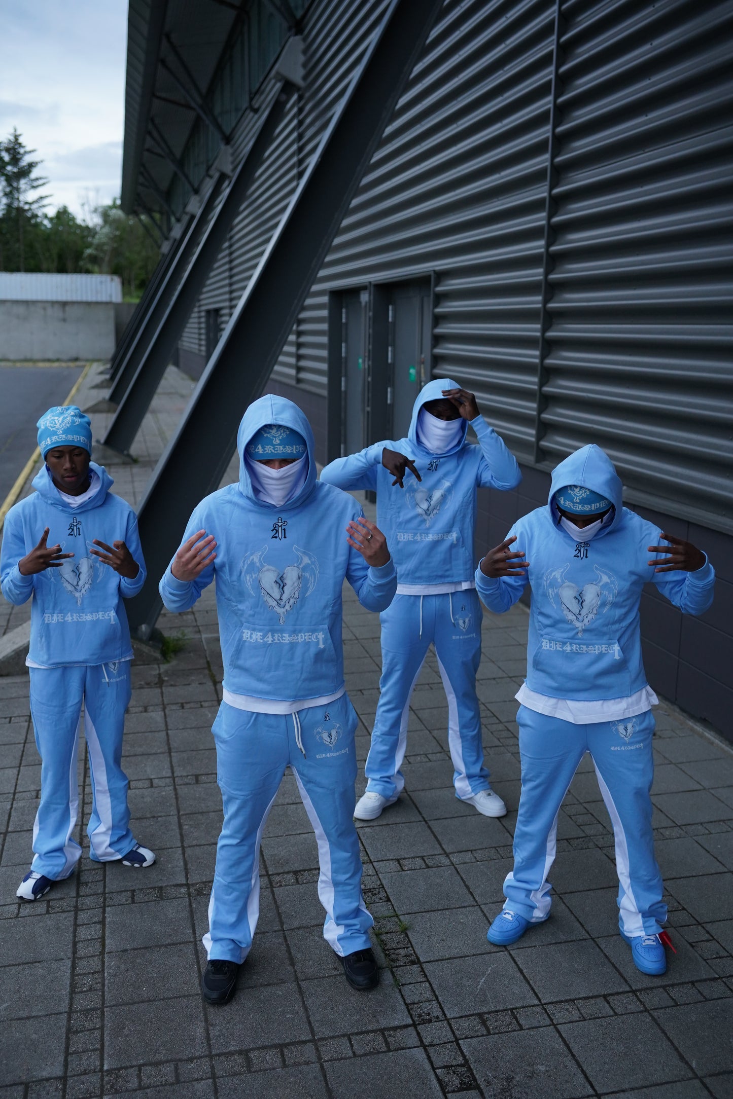 D4R Tracksuit customised removable mask + free Beanie